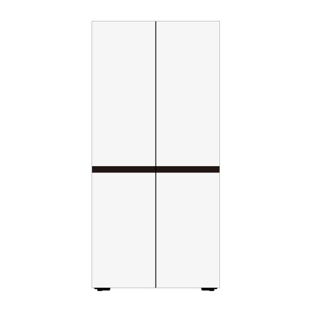 삼성전자 비스포크 4도어 870L 코타 화이트 (RF85C91DE01)