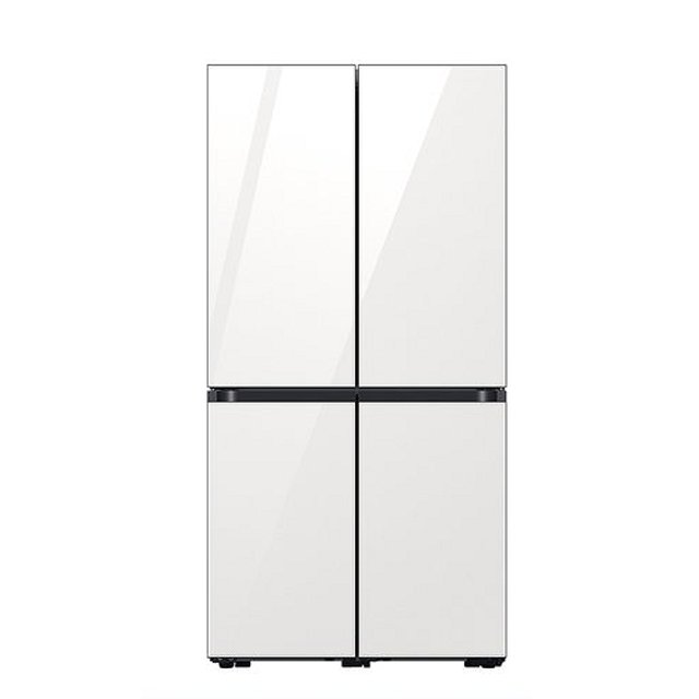 삼성전자 비스포크 4도어 865L 글램 화이트 (RF85B923135)