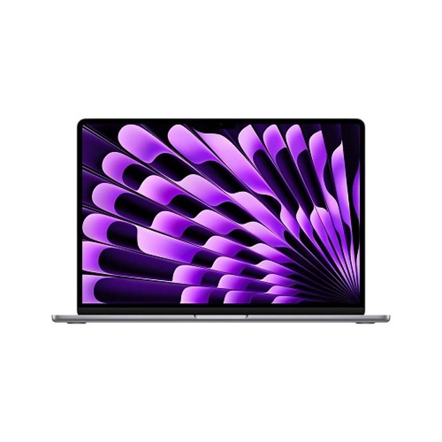 Apple 맥북 에어 15 2024년 M3 10코어 GPU 및 8GB RAM 256G 스페이스 그레이 (MRYM3KH/A)
